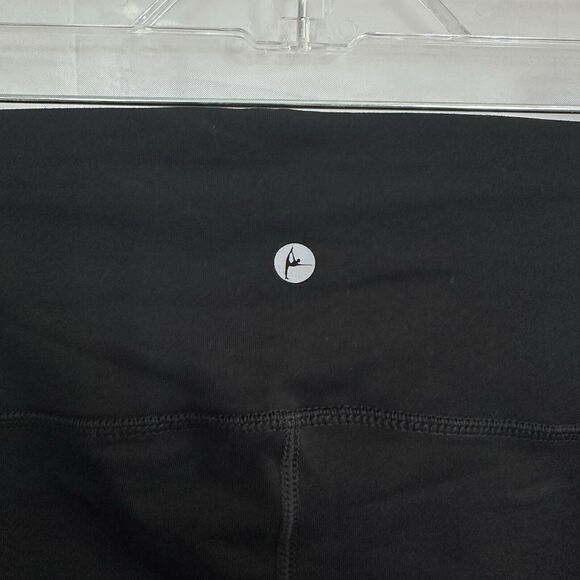 90 Degree Reflex Womens Black Legging Workout Pants M Crop High Waist - Picture 4 of 7
